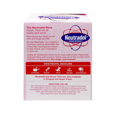 Neutradol Fresh Pink Air Freshener Gel Power Orb