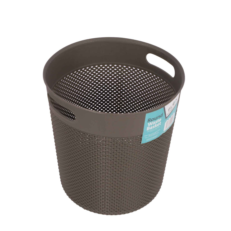 Medium Round Waste Basket 22x22x24cm