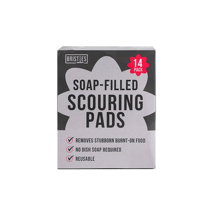 Soap Filled Scouring Pad 14PK