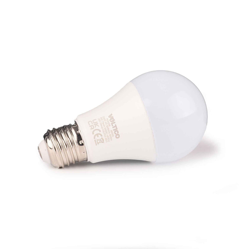 LED A60 9W E27 Bulbs 4PK