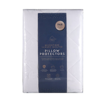 Microfibre Pillow Protectors Pair