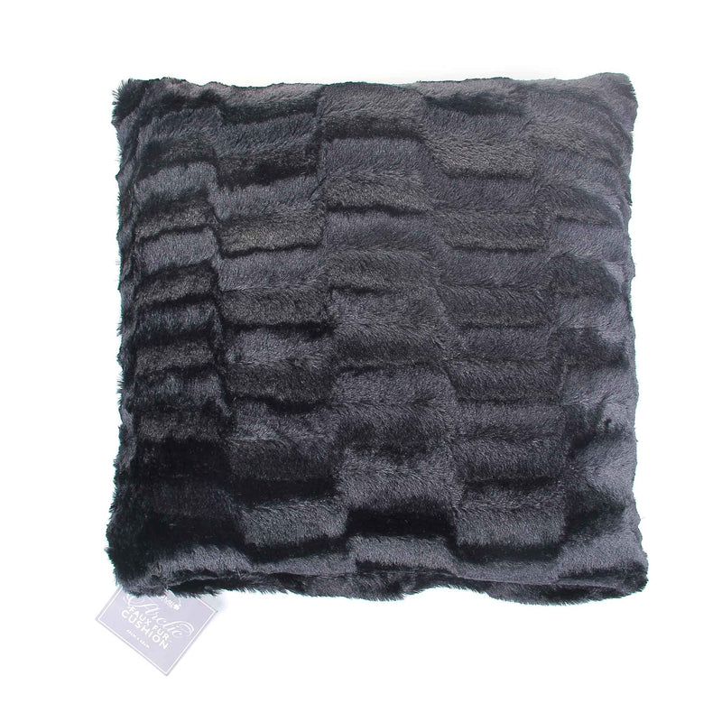 Arctic Cushion 18Inch  (Black/Taupe)