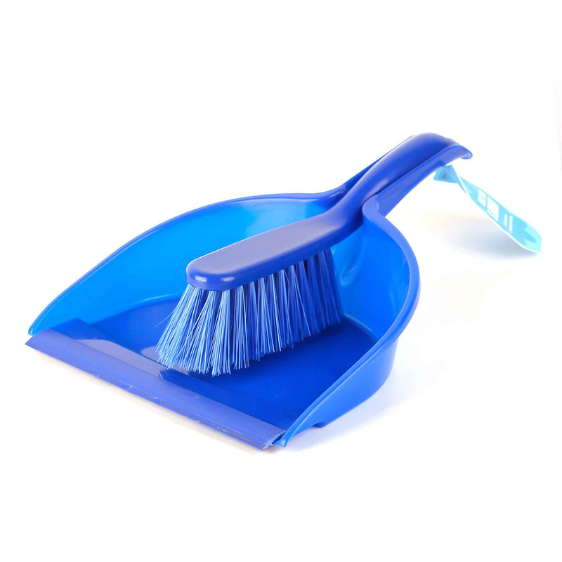 Dustpan & Brush Blue