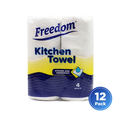 Freedom Kitchen Towel 2Ply 4 Pack