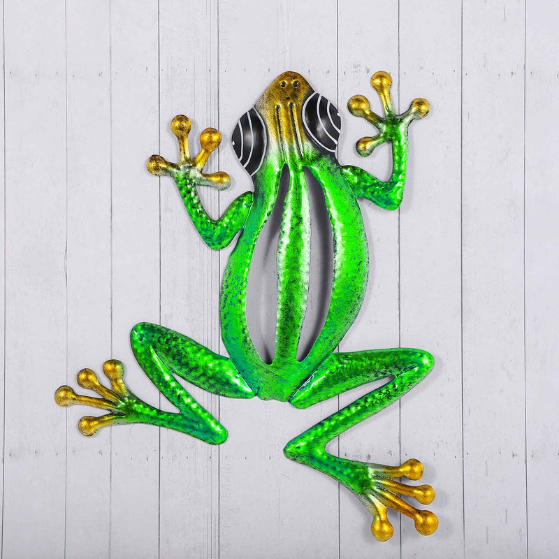 Metal Frog Wall Art