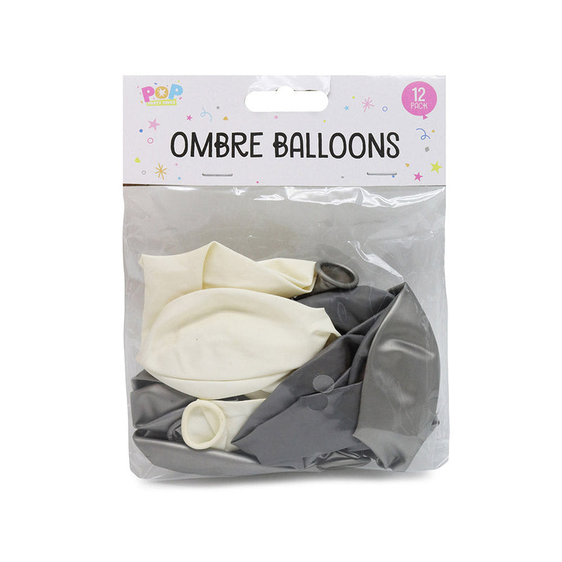 Metallic Ombre Balloon 12Pack