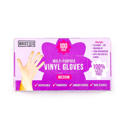 Multi-Purpose Vinyl Gloves Medium 100S