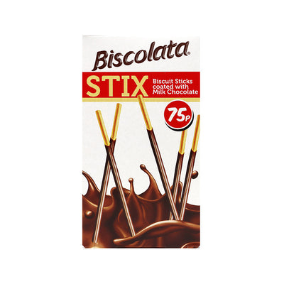 Biscolata Biscuits Sticks With Milk Chocolate 40g x 4Pack