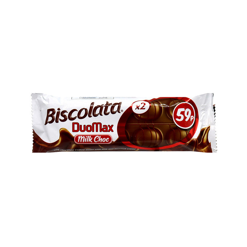 Biscolata DuoMax Milk Chocolate 44g x 6Pack