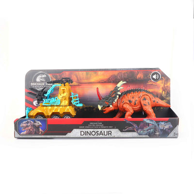 Dinosaur Set With Vehicle