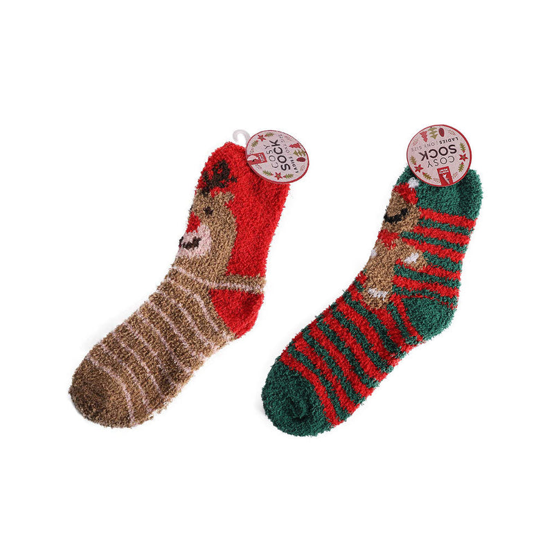Christmas Ladies Snuggle Socks