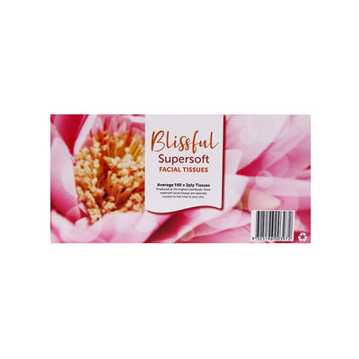 Blissful Supersoft Facial Tissues 2Ply 100S