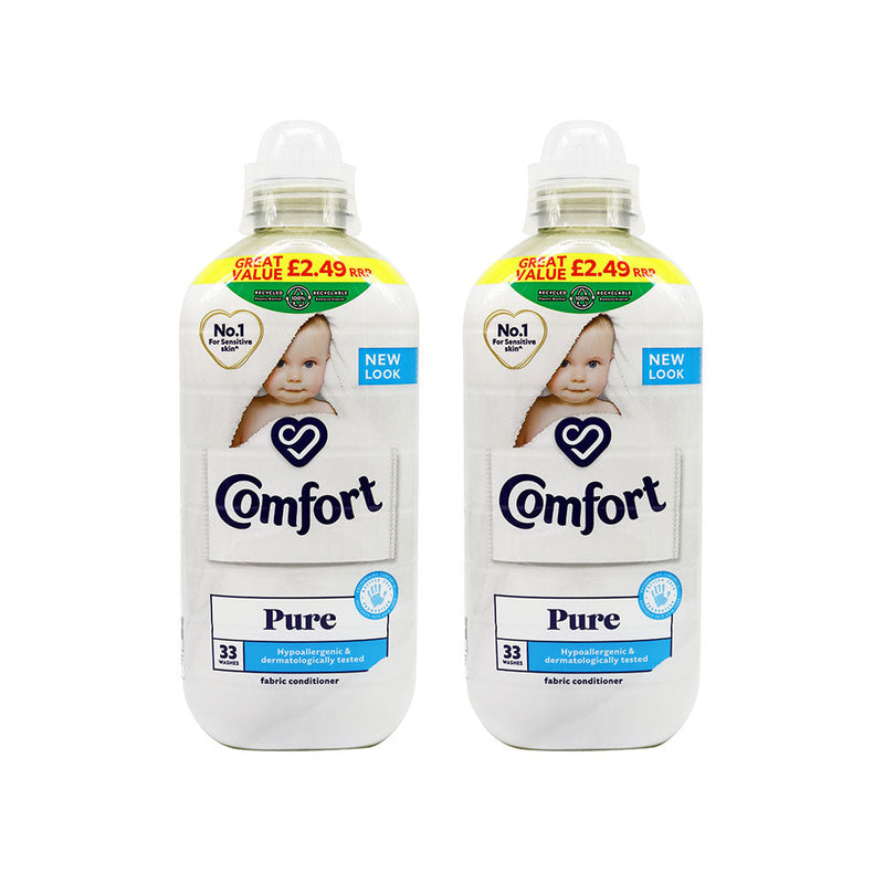 Comfort Pure Fabric Conditioner 33 Washes 990ML