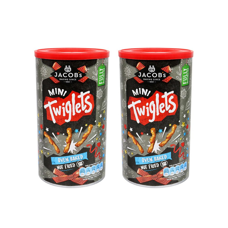 Jacobs Mini Cheddars & Twiglets Snack Tubs