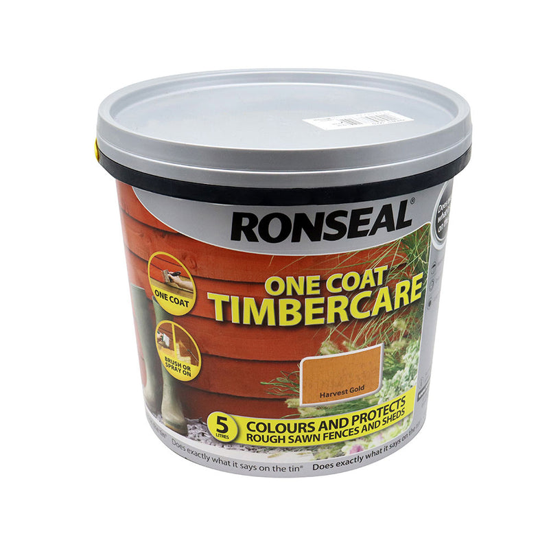 Ronseal Timebercare Harvest Gold Paint 5L