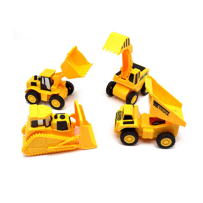 Pull Back Construction Vehicle Toys