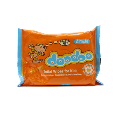 Dimple Toilet Wipes For Kids 60pcs