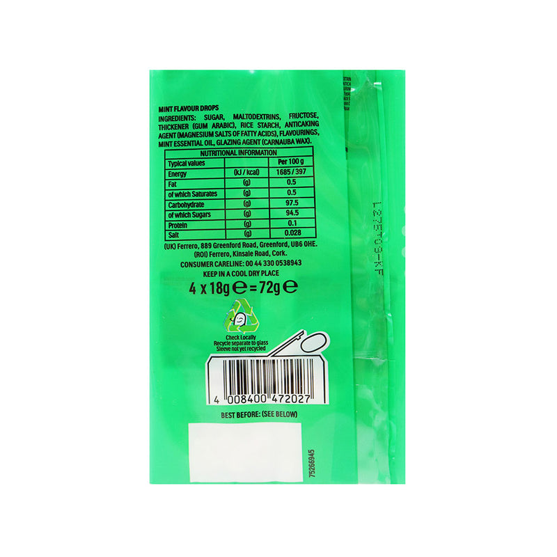 Tic Tac Fresh Mint Multipack 4PC