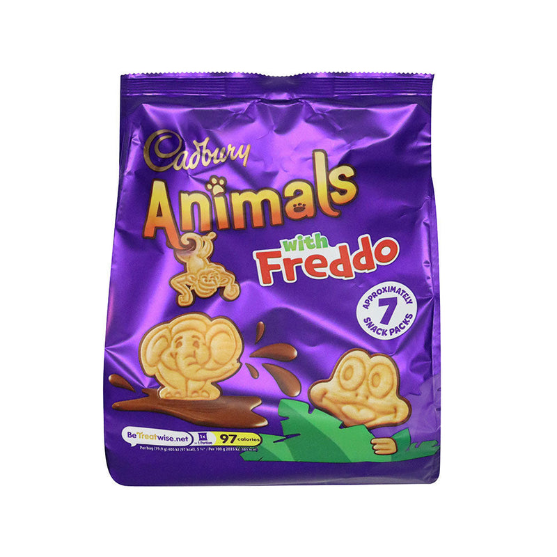 Cadbury Animals Chocolate Biscuits 7Pack