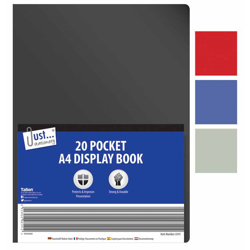 A4 Display Book 20 Pouch