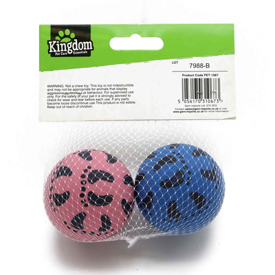 Pet Rubber Balls 2PK