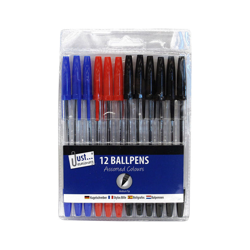 Ballpoint Pen 12PK Assorted