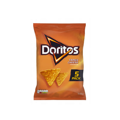 Doritos Tangy Cheese Multipack Corn Chips 5x30g