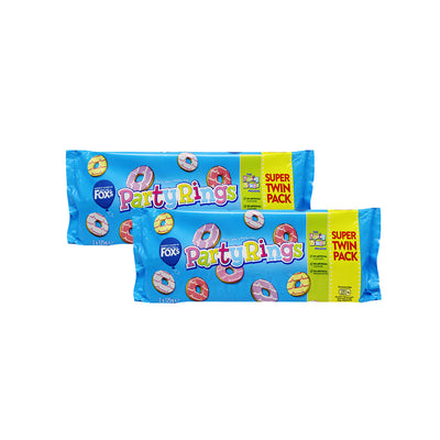 Fox's Party Rings Biscuits Super Twin Pack 250g