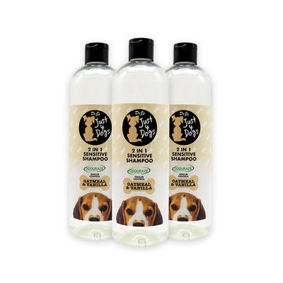 Just 4 Dogs 2 In 1 Sensitive Shampoo