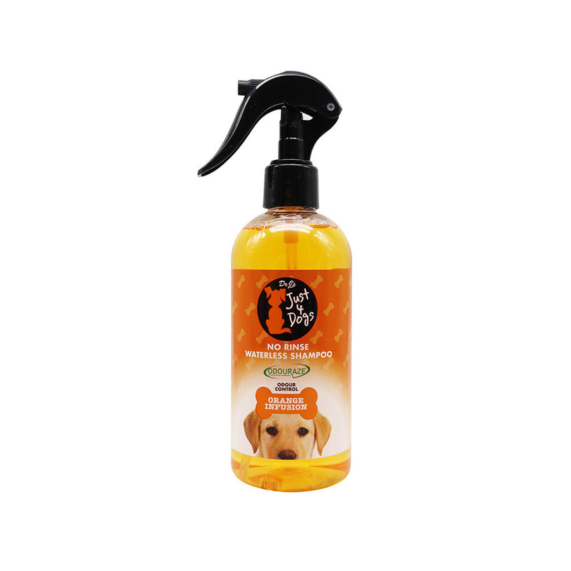 Just 4 Dogs Waterless Shampoo Orange Infusion 300ML