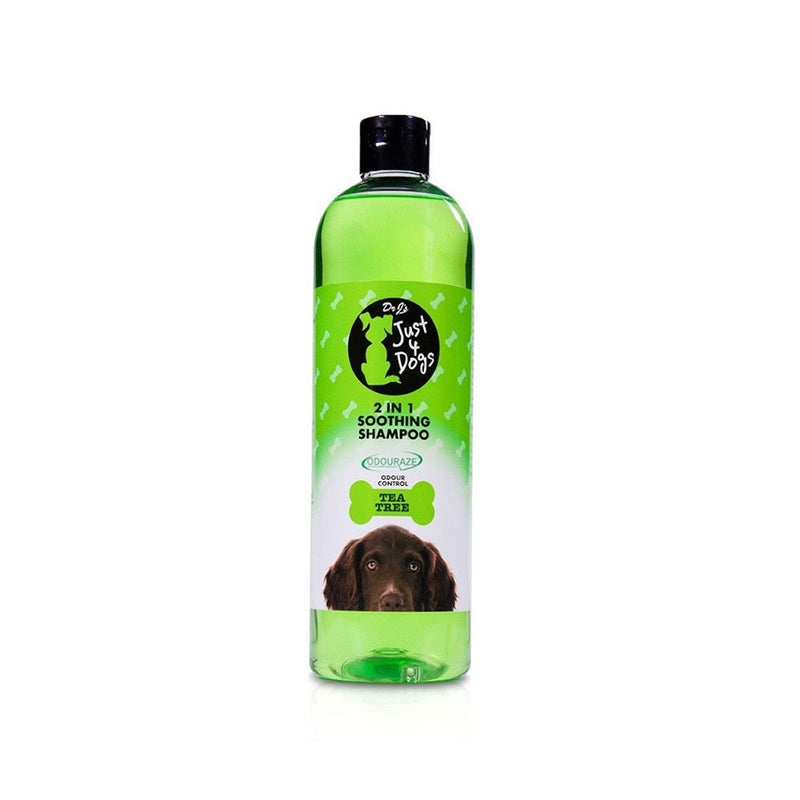 Just 4 Dogs 2 In 1 Soothing Shampoo Tea Tree 500ML