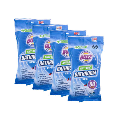 Buzz Bathroom Wipes 50PK