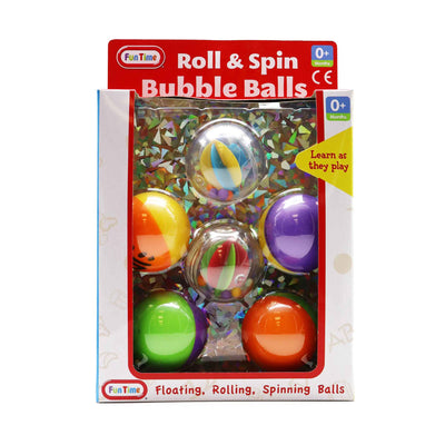 Spin & Roll Bubble Balls