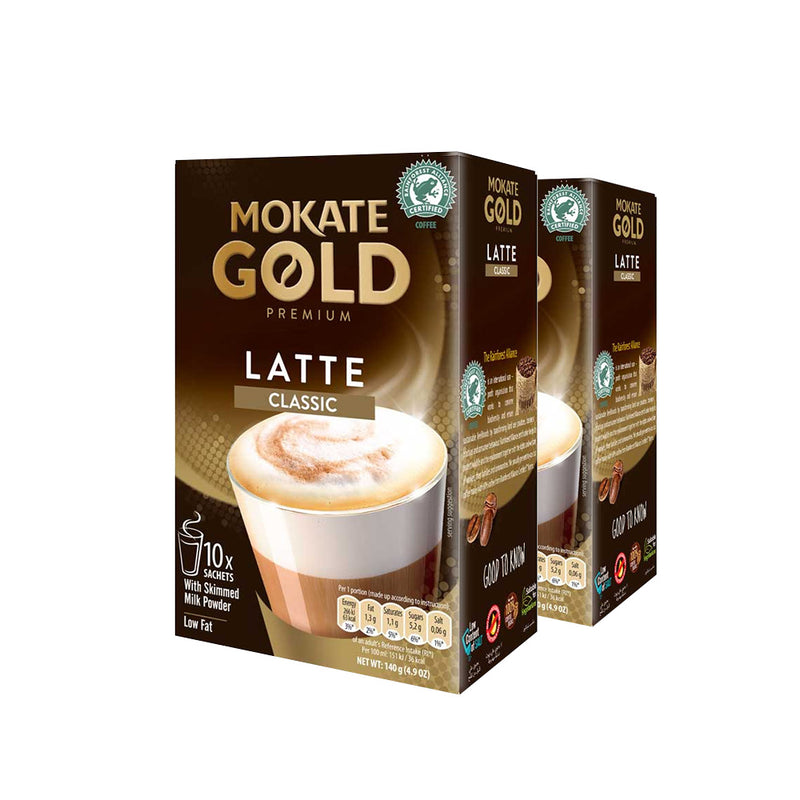 Mokate Gold Premium Latte Classic 10S 140g