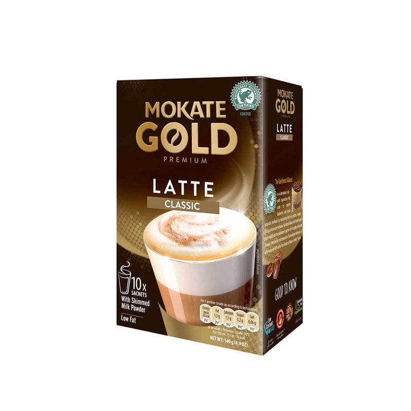 Mokate Gold Premium Latte Classic 10S 140g