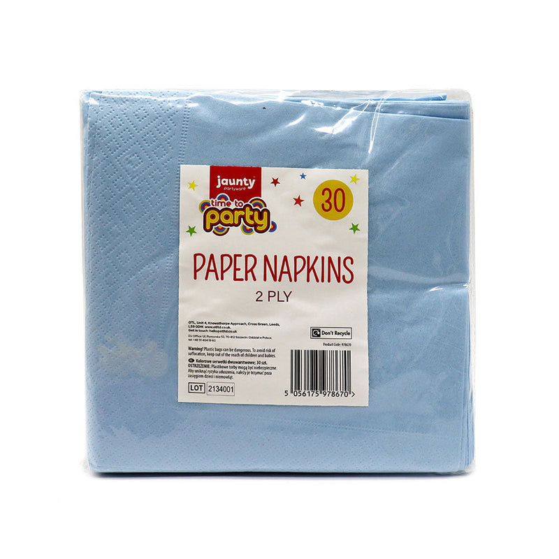 Pastel Paper Napkins 30PK