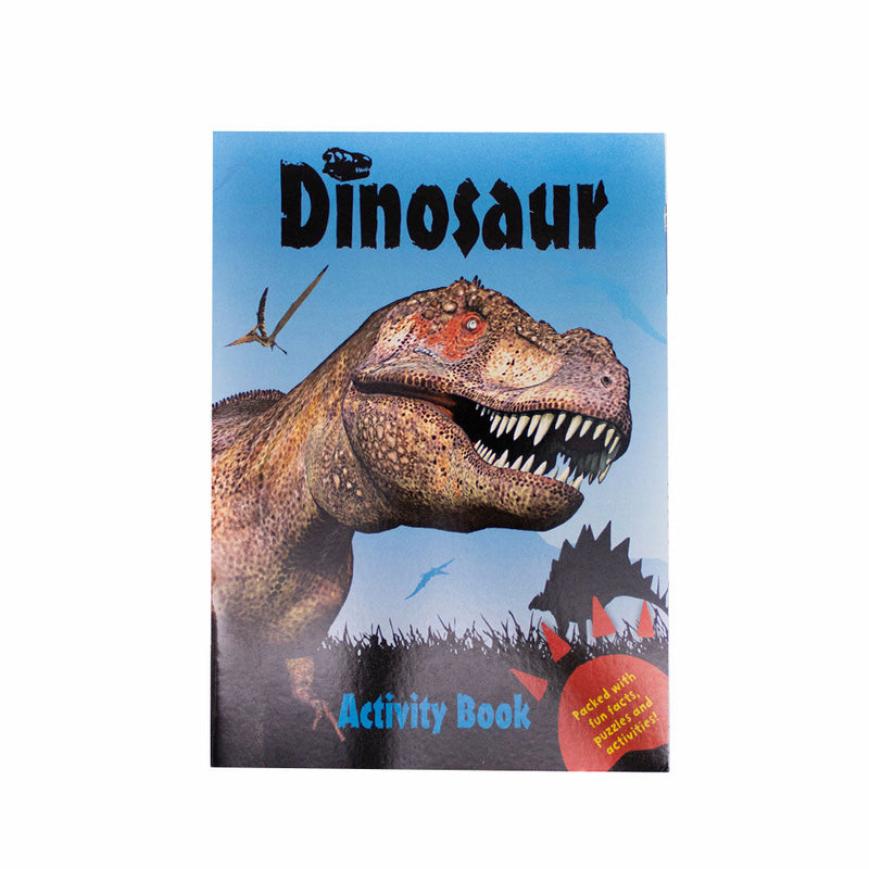 Dinosaur Activity Book-Blue