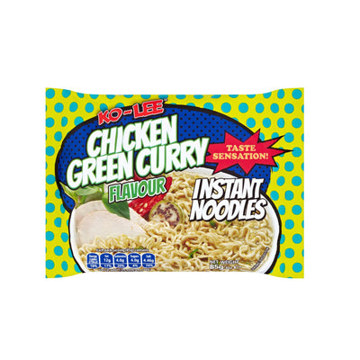 Ko-Lee Instant Noodles Chicken Green Curry Flavour 85g