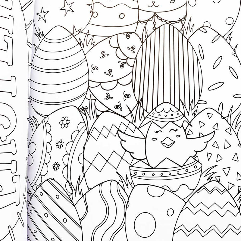 Easter Colouring Book