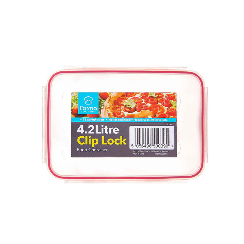 Clip Lock Food Container 4.2L