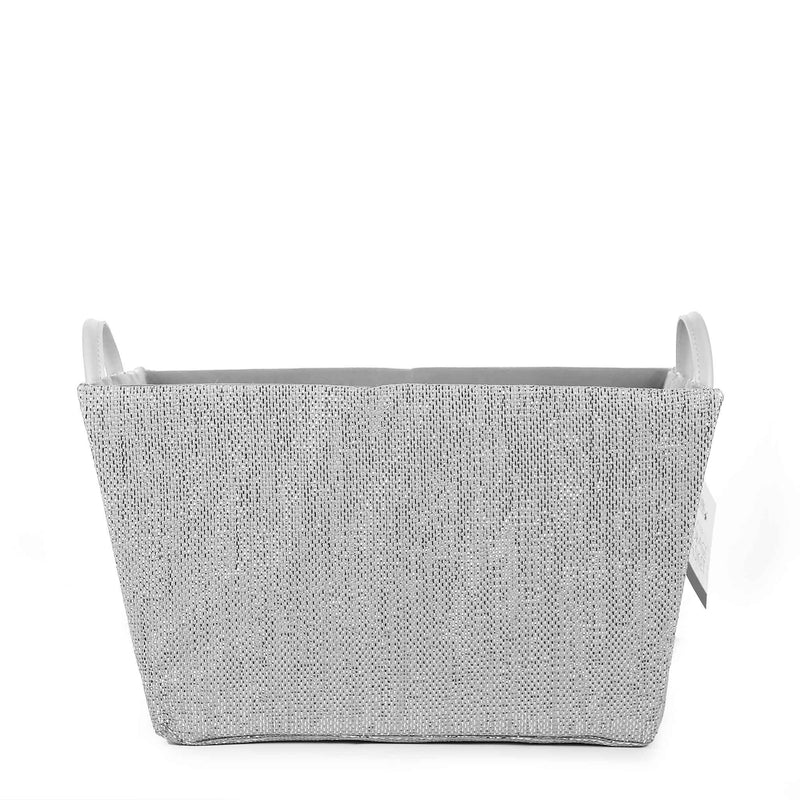 Lurex Basket-Grey 40x31.5CM