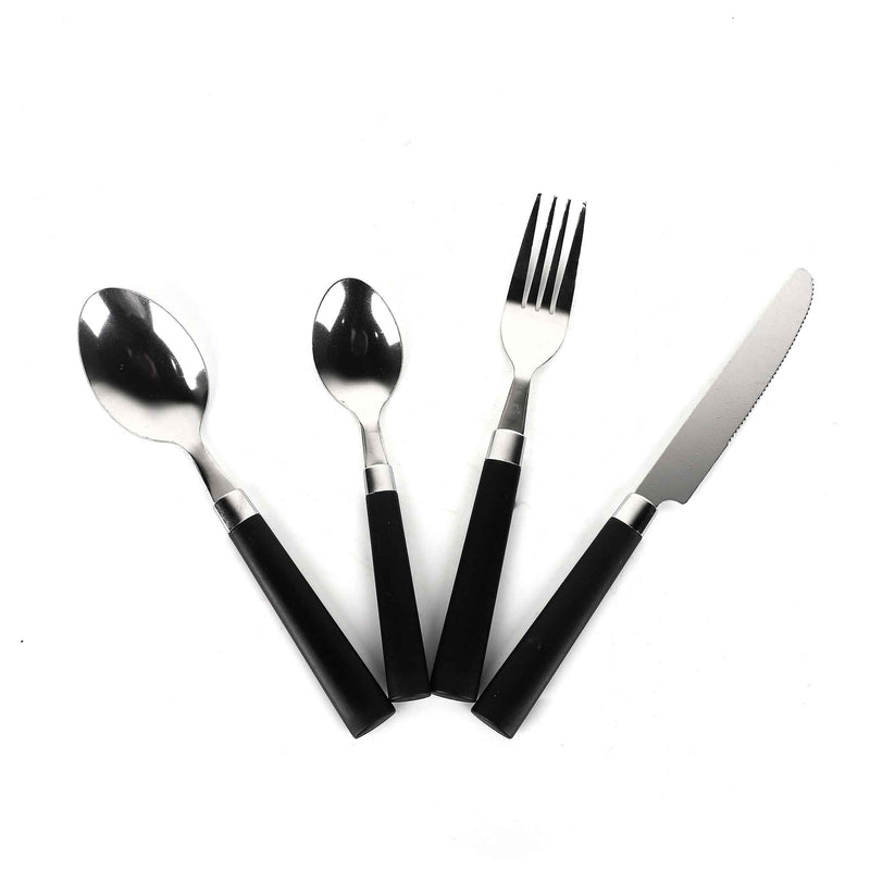 Cutlery Tube Flat Black 16PC