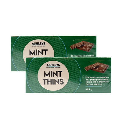 Ashleys Mint Chocolate Thins 135g
