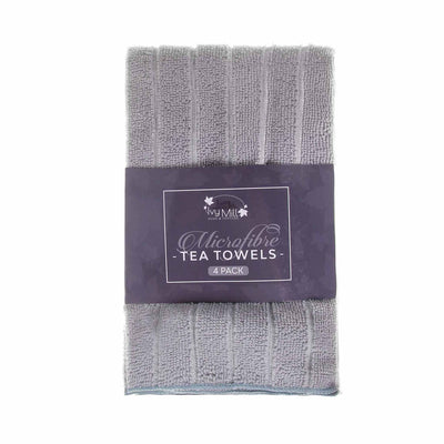Microfibre Tea Towel 4PK