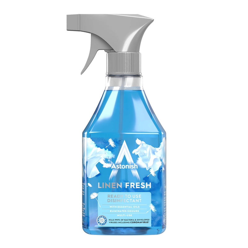 Astonish Ready To Use Disinfectant Linen Fresh 550ML