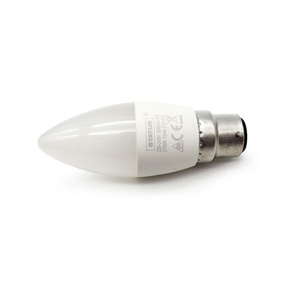 Non-Dimmable Candle LED Light Bulb BC Warm White