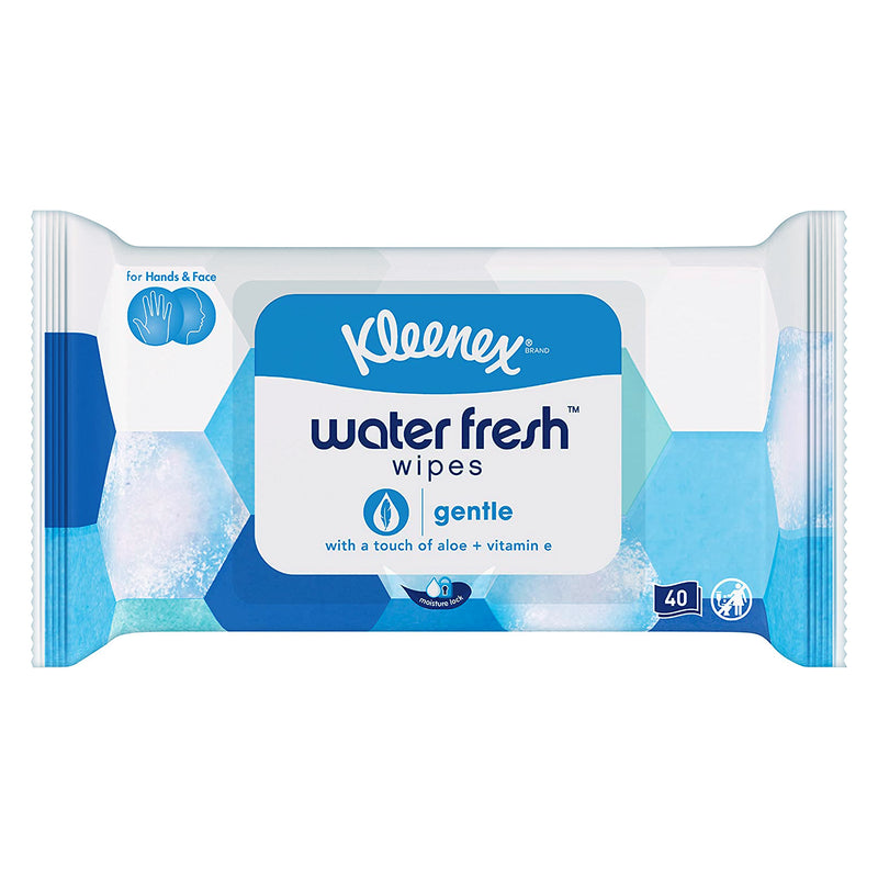 Kleenex Water Fresh Gentle Wipes 40S
