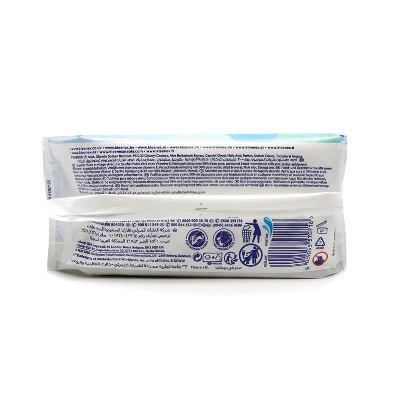 Kleenex Water Fresh Gentle Wipes 40S
