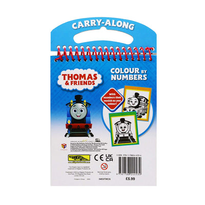 Thomas & Friends Colour By Numbers Set
