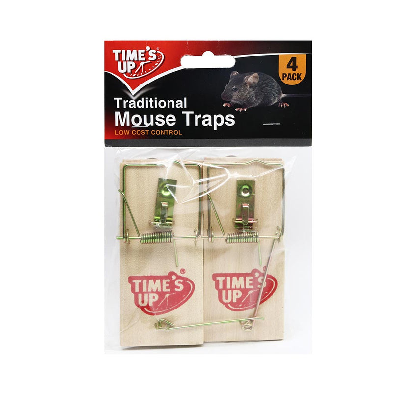 Traditional Mouse Trap 4 Pack